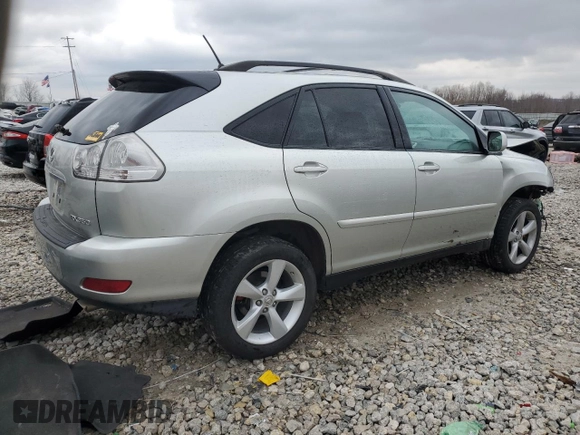 2007 Lexus RX 350 with VIN 2T2HK31U47C006668, listed as a Copart auction lot 52428755 with 223,390 mi miles and Clean Title. Bid and sale history available at carsss.com. Image 3.