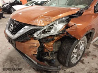 2015 Nissan Murano Platinum with VIN 5N1AZ2MH7FN282814, listed as a IAAI auction lot 41719983 with 220,000 mi miles. Bid and sale history available at carsss.com. Image 6.