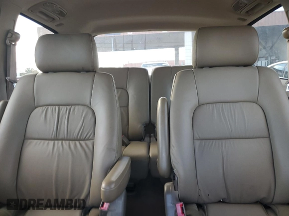 2002 Kia Sedona LX with VIN KNDUP131426217512, listed as a Copart auction lot 80928774 with 163,176 mi miles and Salvage Title. Bid and sale history available at carsss.com. Image 10.