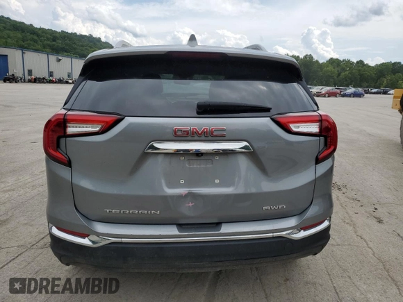2024 GMC Terrain SLT with VIN 3GKALVEG2RL263254, listed as a Copart auction lot 66464985 with Not provided miles and Non repairable. Bid and sale history available at DreamBid. Image 6.