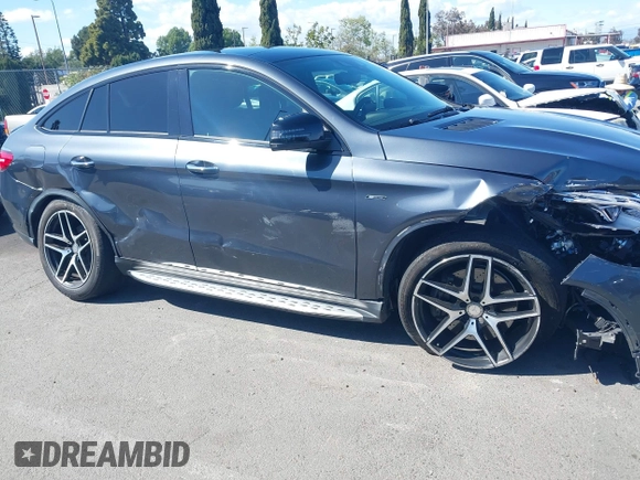 2016 Mercedes-Benz GLE 450 AMG with VIN 4JGED6EB3GA031444, listed as a IAAI auction lot 41945903 with 45,219 mi miles and . Bid and sale history available at DreamBid. Image 18.