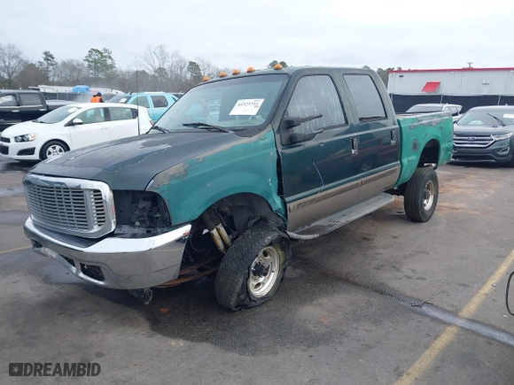 2003 Ford Super Duty F-250 XL with VIN 1FTNW21L63EA72806, listed as a IAAI auction lot 41523711 with 235,972 mi miles. Bid and sale history available at carsss.com. Image 17.