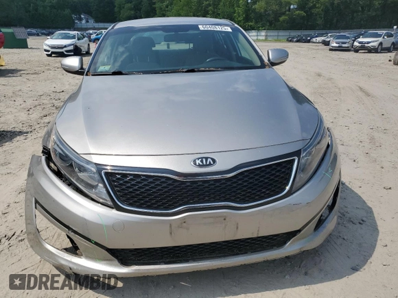 2015 Kia Optima LX with VIN KNAGM4A7XF5583532, listed as a Copart auction lot 60408125 with 108,622 mi miles and Clean title. Bid and sale history available at DreamBid. Image 5.