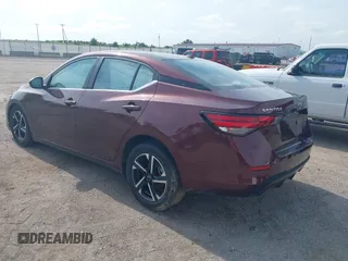 2024 Nissan Sentra SV with VIN 3N1AB8CV5RY272781, listed as a IAAI auction lot 42531441 with 18,971 mi miles and . Bid and sale history available at DreamBid. Image 3.