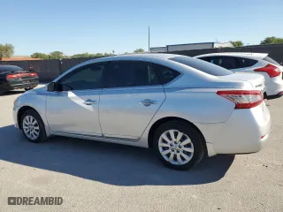 2014 Nissan Sentra SV with VIN 3N1AB7AP3EL696658, listed as a Copart auction lot 48518985 with 44,327 mi miles and Non Repairable. Bid and sale history available at carsss.com. Image 2.