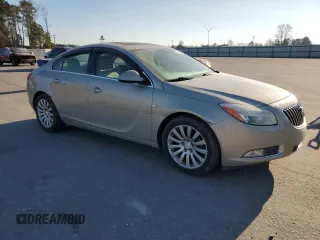 2011 Buick Regal CXL RL6 with VIN W04GU5GC2B1038188, listed as a Copart auction lot 47197945 with 129,031 mi miles and Salvage Title. Bid and sale history available at carsss.com. Image 4.