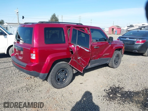 2016 Jeep Patriot Sport with VIN 1C4NJRBB2GD510987, listed as a IAAI auction lot 41993520 with 139,620 mi miles and . Bid and sale history available at DreamBid. Image 4.