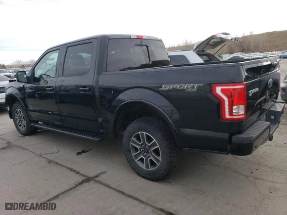2016 Ford F-150 XLT with VIN 1FTEW1EPXGFC66455, listed as a Copart auction lot 49975245 with 108,534 mi miles and Salvage Title. Bid and sale history available at carsss.com. Image 2.