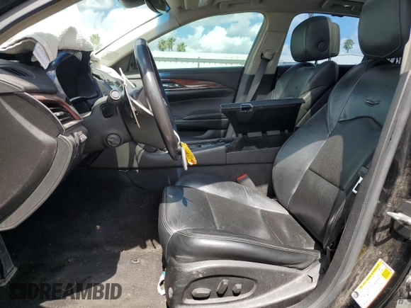 2014 Cadillac CTS Performance RWD with VIN 1G6AS5S33E0130965, listed as a Copart auction lot 60669564 with 28,435 mi miles and Salvage Title. Bid and sale history available at DreamBid. Image 7.