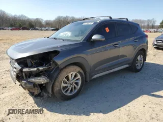 2018 Hyundai Tucson SEL z VIN KM8J33A4XJU677982, wystawiony jako Copart lot #48796415 z przebiegiem 110 240 mil mil oraz Szkoda całkowita • Salvage title. Historia ofert i sprzedaży dostępna na DreamBid. Obrazek 1.