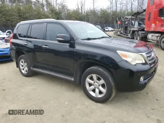 2010 Lexus GX 460 with VIN JTJBM7FX5A5014648, listed as a Copart auction lot 44584915 with 193,010 mi miles and Clean Title. Bid and sale history available at DreamBid. Image 4.