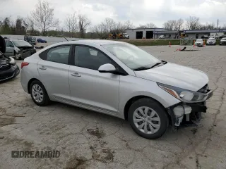 2019 Hyundai Accent SE with VIN 3KPC24A35KE060230, listed as a Copart auction lot 52606115 with 127,481 mi miles and Salvage Title. Bid and sale history available at DreamBid. Image 4.