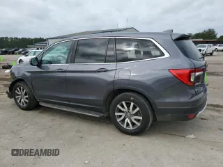 2021 Honda Pilot EX-L z VIN 5FNYF5H50MB036356, wystawiony jako Copart lot #56970145 z przebiegiem 77 625 mil mil oraz Szkoda całkowita • Salvage title. Historia ofert i sprzedaży dostępna na DreamBid. Obrazek 2.