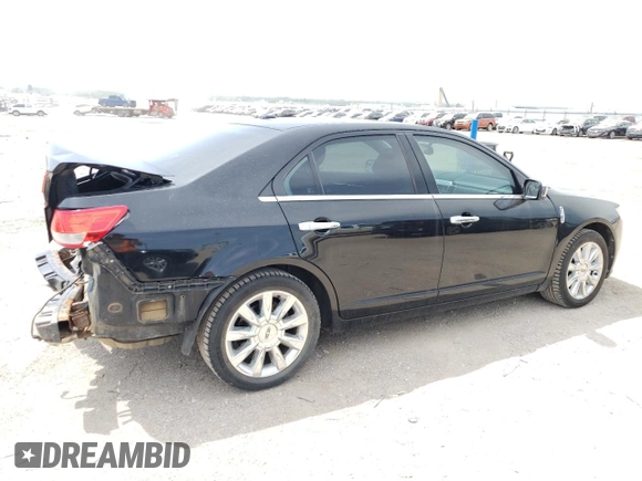 2012 Lincoln MKZ with VIN 3LNHL2JC0CR804314, listed as a Copart auction lot 60890755 with 81,715 mi miles and Salvage title. Bid and sale history available at DreamBid. Image 3.