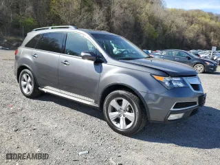 2011 Acura MDX Tech Pkg with VIN 2HNYD2H60BH523751, listed as a Copart auction lot 53941475 with 408,323 mi miles and Clean Title. Bid and sale history available at carsss.com. Image 4.