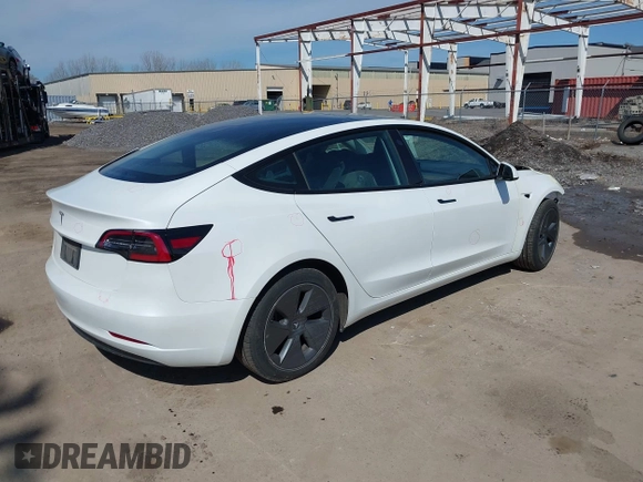 2023 Tesla Model 3 с VIN 5YJ3E1EA4PF433984, выставлен на аукционе IAAI как лот 41834180 с пробегом Не указан миль и . История ставок и продаж доступна на DreamBid. Изображение 4.