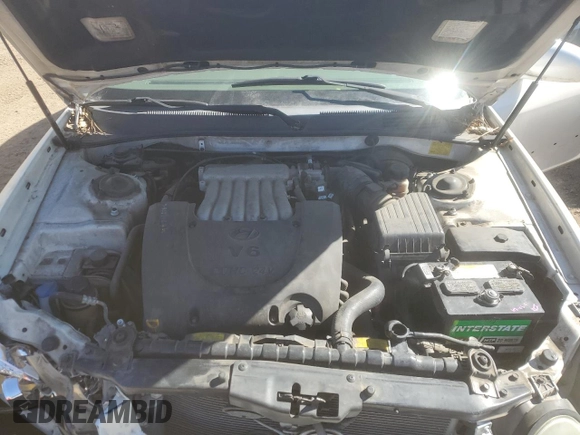 2004 Hyundai Sonata GLS with VIN KMHWF35H64A074656, listed as a Copart auction lot 47473725 with 202,613 mi miles and Salvage Title. Bid and sale history available at carsss.com. Image 11.