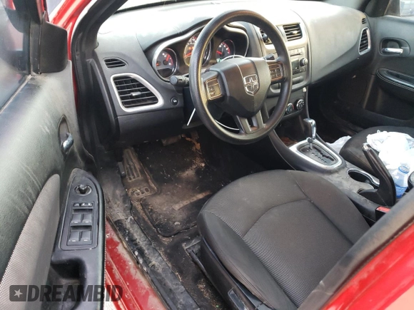 2014 Dodge Avenger SE with VIN 1C3CDZAB5EN111129, listed as a Copart auction lot 48968485 with 157,243 mi miles and Salvage Title. Bid and sale history available at carsss.com. Image 8.