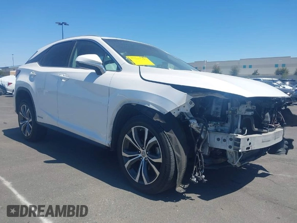 2017 Lexus RX with VIN 2T2BGMCAXHC015814, listed as a IAAI auction lot 41786141 with 96,418 mi miles. Bid and sale history available at carsss.com. Image 1.