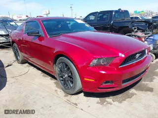 2014 Ford Mustang V6 with VIN 1ZVBP8AM7E5254204, listed as a IAAI auction lot 41894401 with NaN miles. Bid and sale history available at carsss.com. Image 1.