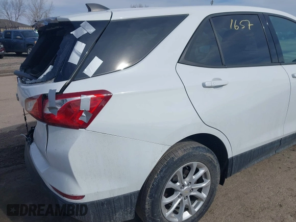 2019 Chevrolet Equinox LS with VIN 2GNAXHEVXK6251595, listed as a IAAI auction lot 41661657 with 120,348 mi miles and . Bid and sale history available at DreamBid. Image 19.