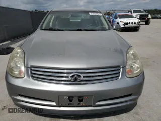 2004 Infiniti G35 w/Leather with VIN JNKCV51E64M612917, listed as a Copart auction lot 53090925 with 85,284 mi miles and Salvage Title. Bid and sale history available at DreamBid. Image 5.