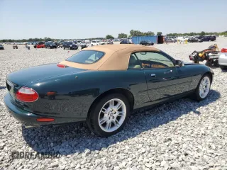 2002 Jaguar XK with VIN SAJDA42C62NA25816, listed as a Copart auction lot 52802525 with Not Provided miles and Salvage Title. Bid and sale history available at DreamBid. Image 3.