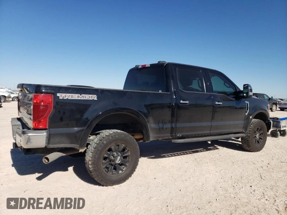 2021 Ford Super Duty F-250 SRW XL with VIN 1FT7W2BN2MEC87819, listed as a Copart auction lot 85683664 with 92,137 mi miles and Salvage Title. Bid and sale history available at carsss.com. Image 3.