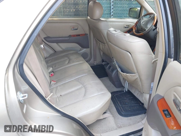 2002 Lexus RX 300 z VIN JTJHF10U820238852, wystawiony jako IAAI lot #42351604 z przebiegiem 253 737 mil mil oraz . Historia ofert i sprzedaży dostępna na DreamBid. Obrazek 8.