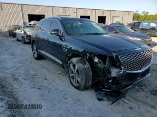 2021 Genesis GV80 with VIN KMUHBDSB0MU047236, listed as a Copart auction lot 57061315 with Not provided miles and Salvage title. Bid and sale history available at DreamBid. Image 14.