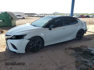 2019 Toyota Camry XSE с VIN 4T1BZ1HK0KU028656, выставлен на аукционе Copart как лот 56865485 с пробегом 73 593 миль миль и Списание • Salvage title. История ставок и продаж доступна на DreamBid. Изображение 1.