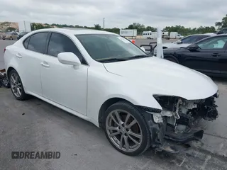 2008 Lexus IS 250 z VIN JTHBK262985060279, wystawiony jako IAAI lot #42152463 z przebiegiem Nie podano mil oraz . Historia ofert i sprzedaży dostępna na DreamBid. Obrazek 1.