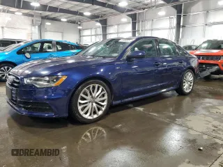 2014 Audi S6 Prestige with VIN WAUF2AFC3EN091655, listed as a Copart auction lot 41480065 with 96,167 mi miles and Salvage Title. Bid and sale history available at carsss.com. Image 1.