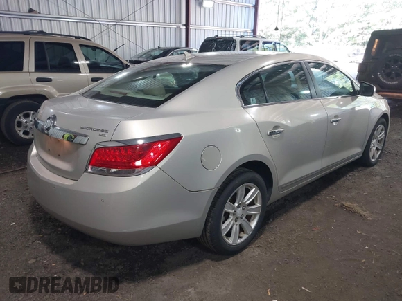 2010 Buick LaCrosse CXL with VIN 1G4GC5EG3AF270973, listed as a IAAI auction lot 42771201 with 82,170 mi miles and . Bid and sale history available at DreamBid. Image 4.