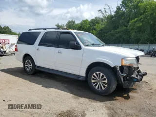 2017 Ford Expedition Max XLT with VIN 1FMJK1HT5HEA14439, listed as a Copart auction lot 59157635 with 151,155 mi miles and Salvage title. Bid and sale history available at DreamBid. Image 4.