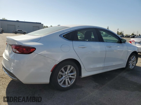 2015 Chrysler 200 Limited with VIN 1C3CCCABXFN660648, listed as a Copart auction lot 60479655 with 121,348 mi miles and Salvage title. Bid and sale history available at DreamBid. Image 3.