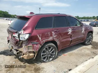 2018 Jeep Grand Cherokee High Altitude z VIN 1C4RJFCG4JC212030, wystawiony jako Copart lot #57978055 z przebiegiem Nie podano mil oraz Szkoda całkowita • Salvage title. Historia ofert i sprzedaży dostępna na DreamBid. Obrazek 3.