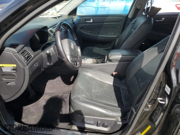 2010 Hyundai Genesis with VIN KMHGC4DE8AU108665, listed as a Copart auction lot 56487034 with 191,000 mi miles and Salvage Title. Bid and sale history available at carsss.com. Image 7.