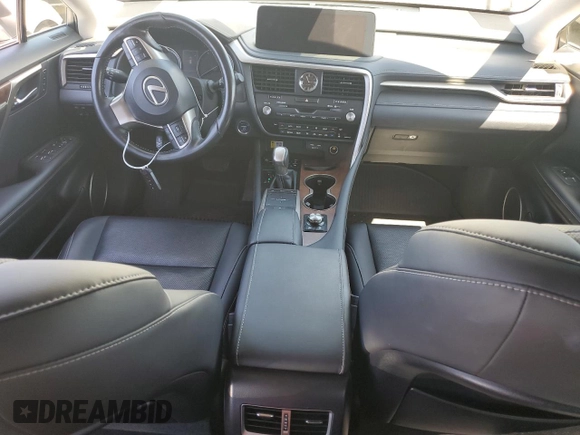 2022 Lexus RX with VIN JTJHGKFA5N2022904, listed as a Copart auction lot 67778374 with 25,512 mi miles and Salvage Title. Bid and sale history available at carsss.com. Image 8.
