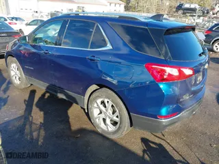 2020 Chevrolet Equinox LT with VIN 3GNAXVEX5LL219148, listed as a IAAI auction lot 41431573 with 19,143 mi miles. Bid and sale history available at carsss.com. Image 3.