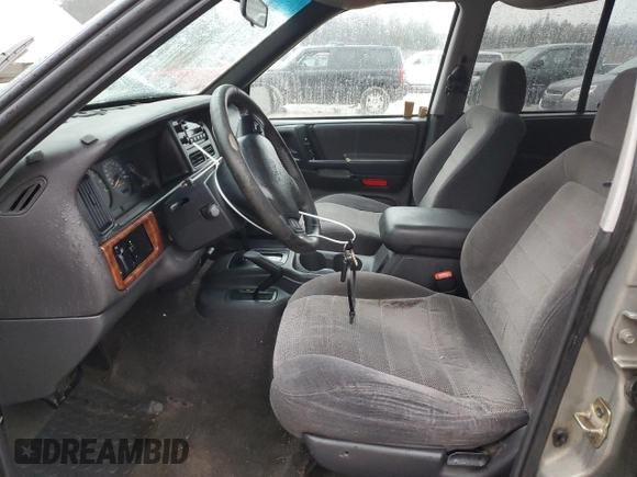 1996 Jeep Grand Cherokee Laredo with VIN 1J4GZ58S9TC172760, listed as a Copart auction lot 86086644 with 220,037 mi miles and Clean Title. Bid and sale history available at carsss.com. Image 7.