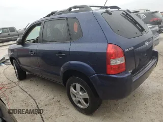 2008 Hyundai Tucson GLS with VIN KM8JM12B78U829998, listed as a Copart auction lot 74198544 with 0 mi miles and Salvage Title. Bid and sale history available at carsss.com. Image 2.