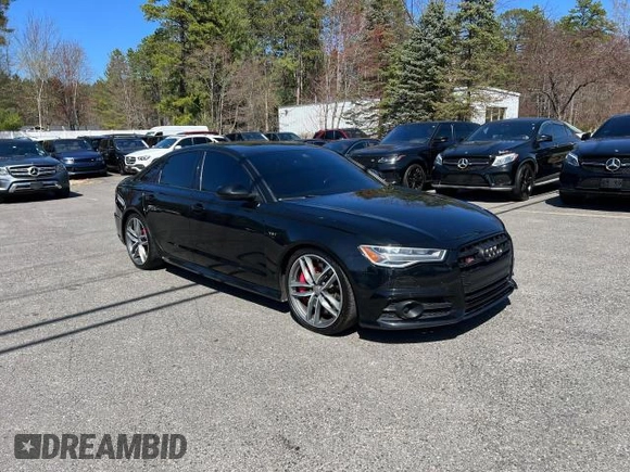 2018 Audi S6 Premium Plus z VIN WAUFFAFC6JN000859, wystawiony jako Copart lot #58193725 z przebiegiem 120 327 mil mil oraz Tytuł czysty. Historia ofert i sprzedaży dostępna na DreamBid. Obrazek 2.
