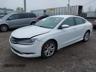 2016 Chrysler 200 Limited with VIN 1C3CCCAB3GN103842, listed as a IAAI auction lot 41940847 with 200,153 mi miles and . Bid and sale history available at carsss.com. Image 2.