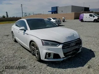 2018 Audi A5 Sportback Premium Plus with VIN WAUENCF54JA008249, listed as a Copart auction lot 52635355 with 138,584 mi miles and Salvage Title. Bid and sale history available at DreamBid. Image 10.