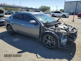 2014 Nissan Maxima S with VIN 1N4AA5AP2EC492648, listed as a Copart auction lot 60300065 with 95,131 mi miles and Salvage title. Bid and sale history available at DreamBid. Image 4.