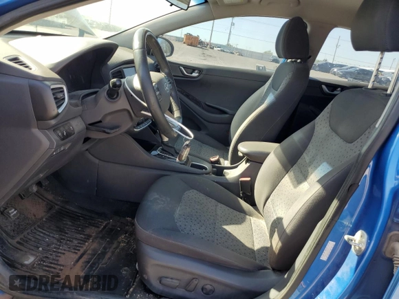 2017 Hyundai Ioniq SEL with VIN KMHC75LC8HU025126, listed as a Copart auction lot 52503575 with 290,114 mi miles and Salvage title. Bid and sale history available at DreamBid. Image 7.