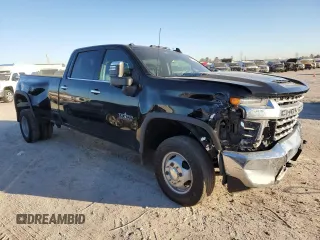 2021 Chevrolet Silverado 3500HD LTZ with VIN 1GC4YUEY7MF293401, listed as a Copart auction lot 82145064 with 15,374 mi miles and Salvage Title. Bid and sale history available at carsss.com. Image 4.