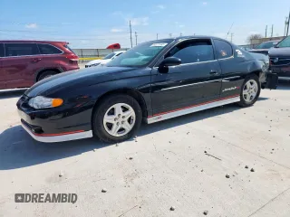 2002 Chevrolet Monte Carlo SS with VIN 2G1WX15K129254274, listed as a Copart auction lot 64075185 with 89,385 mi miles and Salvage title. Bid and sale history available at DreamBid. Image 1.