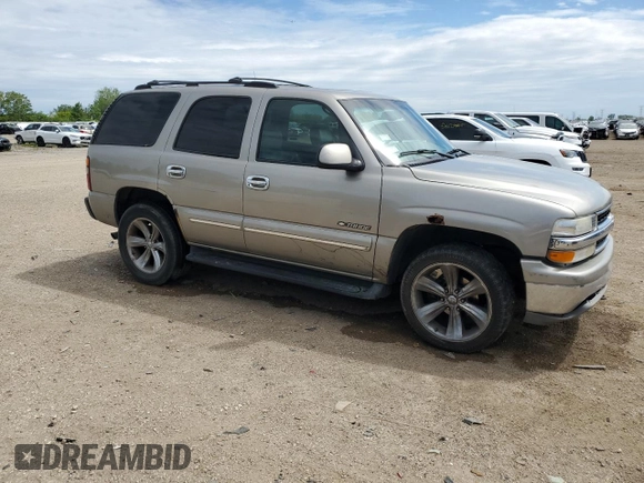 2000 Chevrolet Tahoe LT with VIN 1GNEK13T1YJ111424, listed as a Copart auction lot 58377725 with 234,034 mi miles and Salvage title. Bid and sale history available at DreamBid. Image 4.